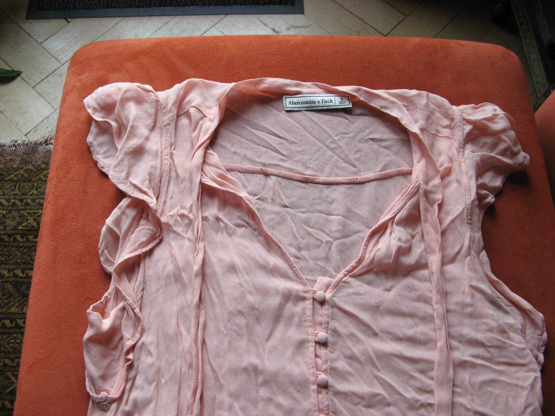 Abercrombie Camicette: Bluse ärmellos Abercrombie & Fitch Gr. S lachs – Usato da Zürich venduto da apil 7