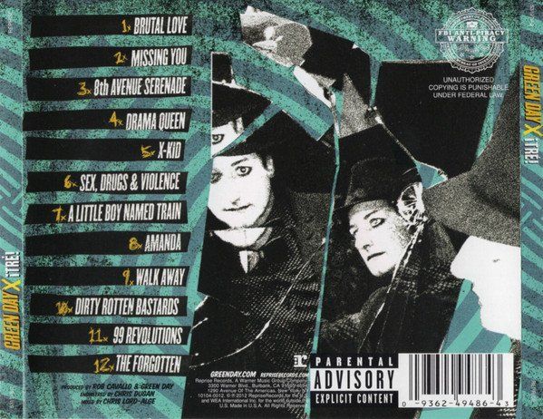 CD: CD Green Day - !Tré! (2012) – Usato da Möriken AG venduto da mineralia 1