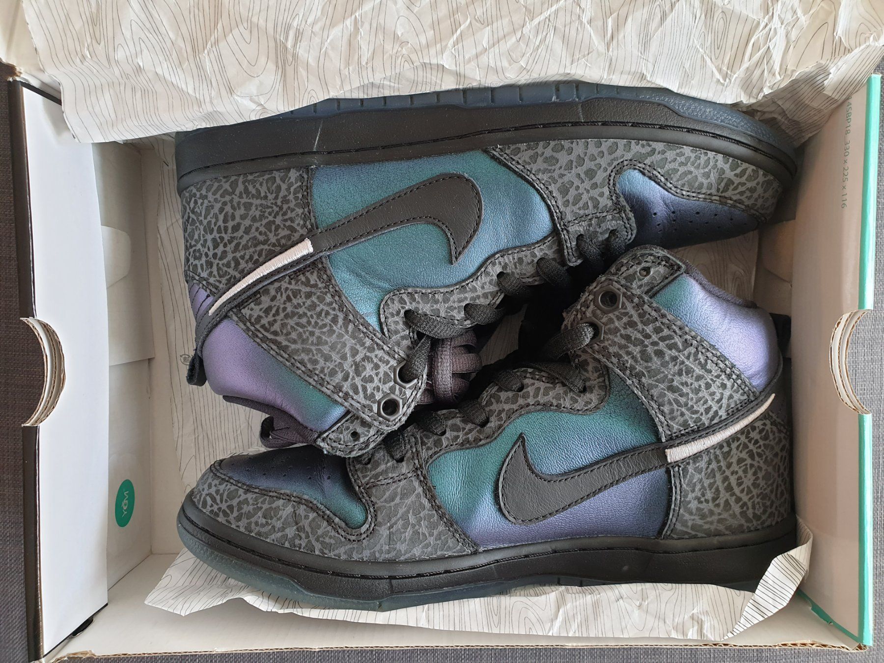 Nike Scarpe da uomo: Nike Dunk Hornets Edition NBA – Nuovo e nell'imballaggio originale da Rüti ZH venduto da Pacey0