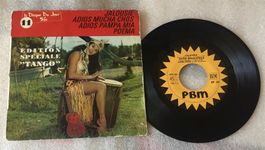 Rare Lopez Pedro Tango Vinyl - France Nuyen Cover PBM EP 20