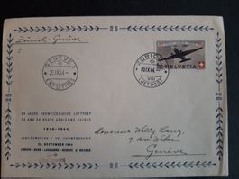 Jubiläumsflug Zürich - Genf 20.9.1944