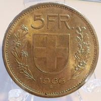5 Fr. 1966 Silber (Ref.505)