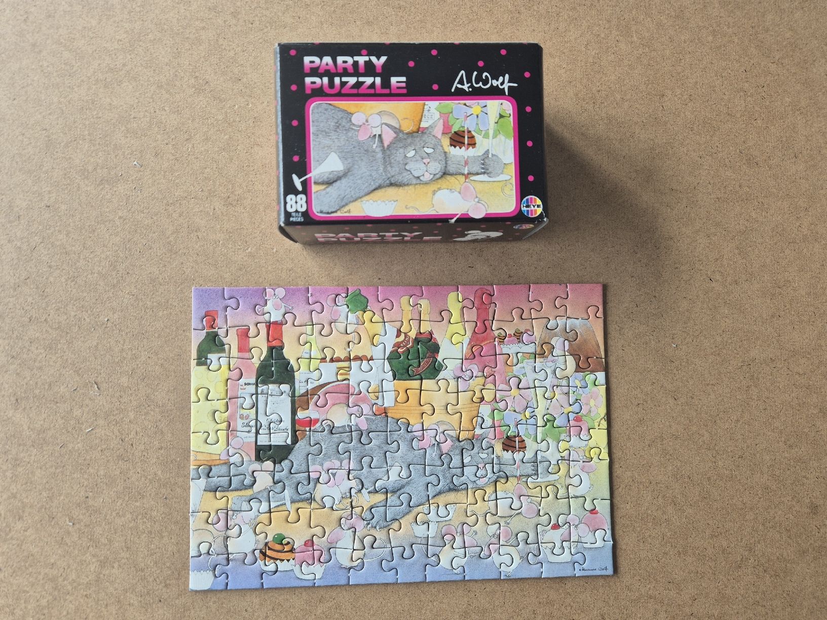 Heye Puzzle: Party Puzzle A. Wolf 88 Teile – Nuovo (secondo la descrizione) da Wernetshausen venduto da cmmj2022