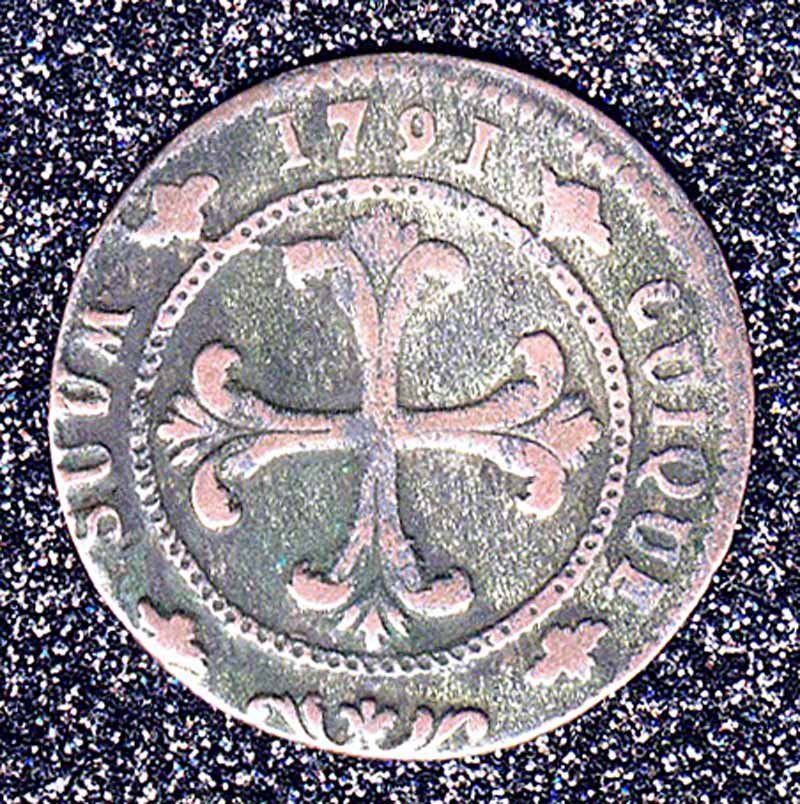 Tutti le monete: Münze Ch historisch "1791" – Usato da Zug venduto da BAMBI51 1