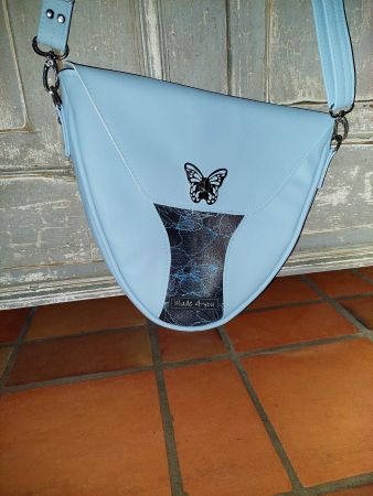 made 4-you - Handbag blau 30x25x7