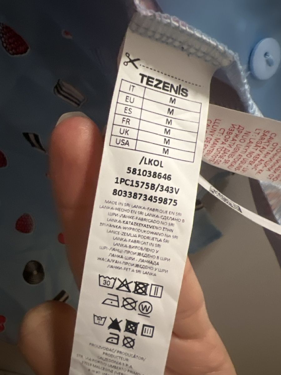 Tezenis Negligees & Pyjamas: Pyjama Set Tezenis blau Grösse M neu – Neu und originalverpackt aus Dübendorf von cas_9tpw 3