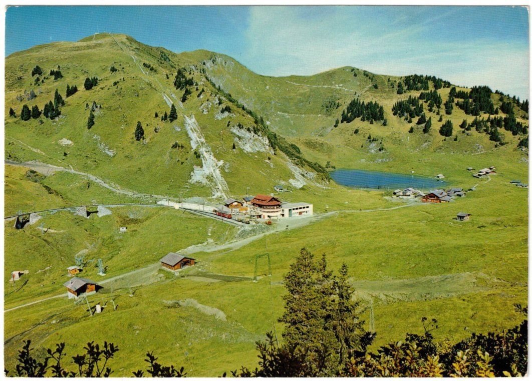 Ansichtskarten: Villars - Col de Bretaye mit Chamossaire + See – Gebraucht aus Binningen von Mountainrider