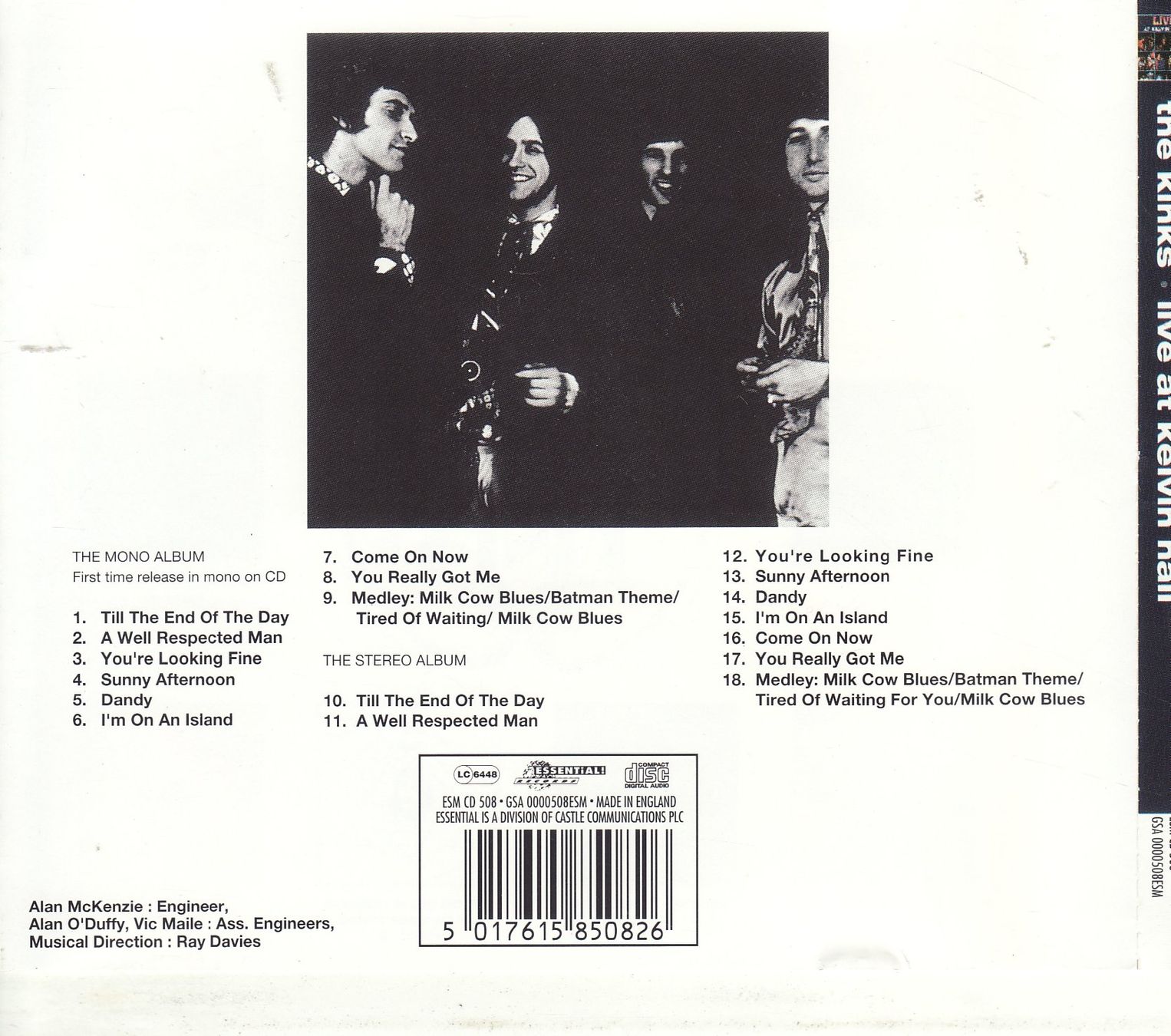 CDs: The Kinks – Something Else By The Kinks – Neuf (Voir description) à Boussens par catfood01 1