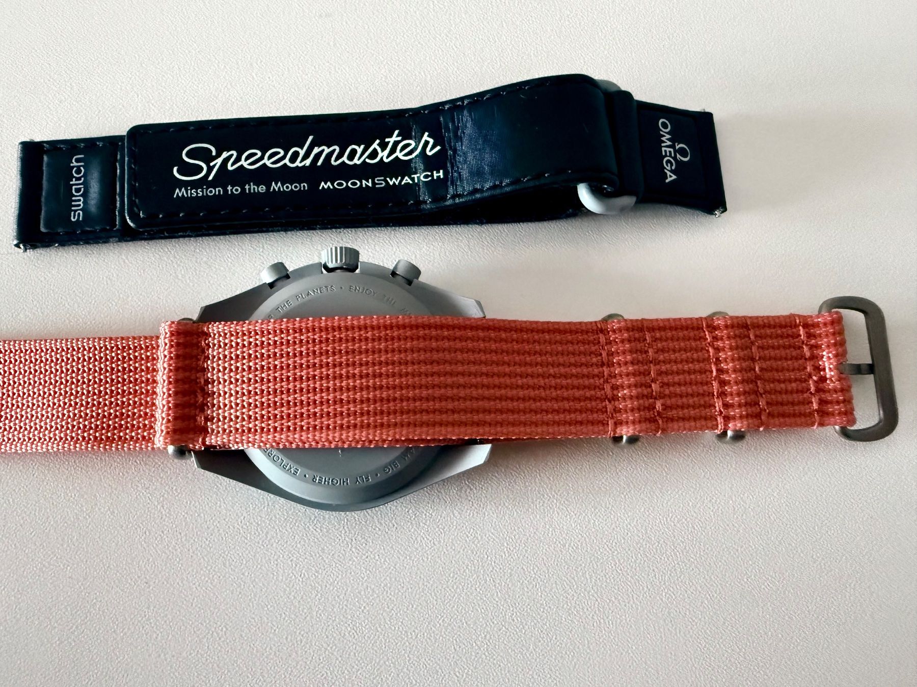 Swatch Uhren: Bracelet NATO Corail pour OMEGA x SWATCH Mission to the Moon – Neu (gemäss Beschreibung) aus Le Mont-sur-Lausanne von LycaGallery 1