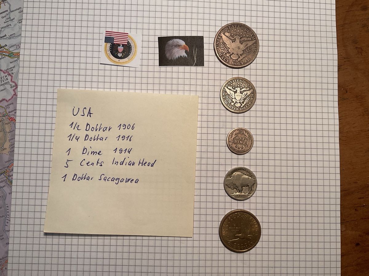 Tutti le monete: USA DOLLAR MÜNZEN IN SILBER – Usato da Ursenbach venduto da tho_8s6p 1