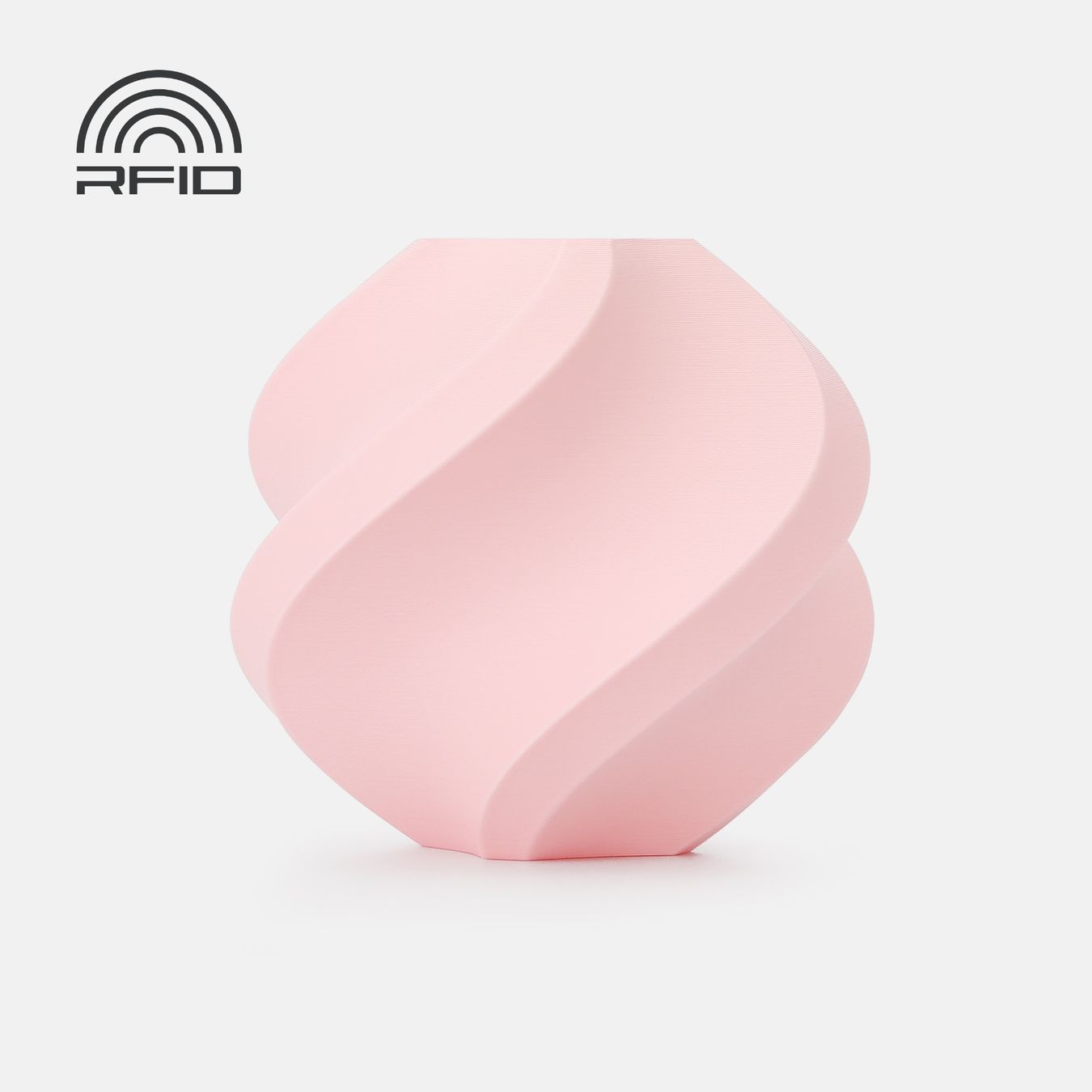 Filamento: Bambu Lab PLA Pure Milky Pink (17200) / refill – Nuovo e nell'imballaggio originale da Aven venduto da psdigital