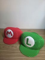 Cappellini Mario e Luigi stampati in 3D – Set decorativo