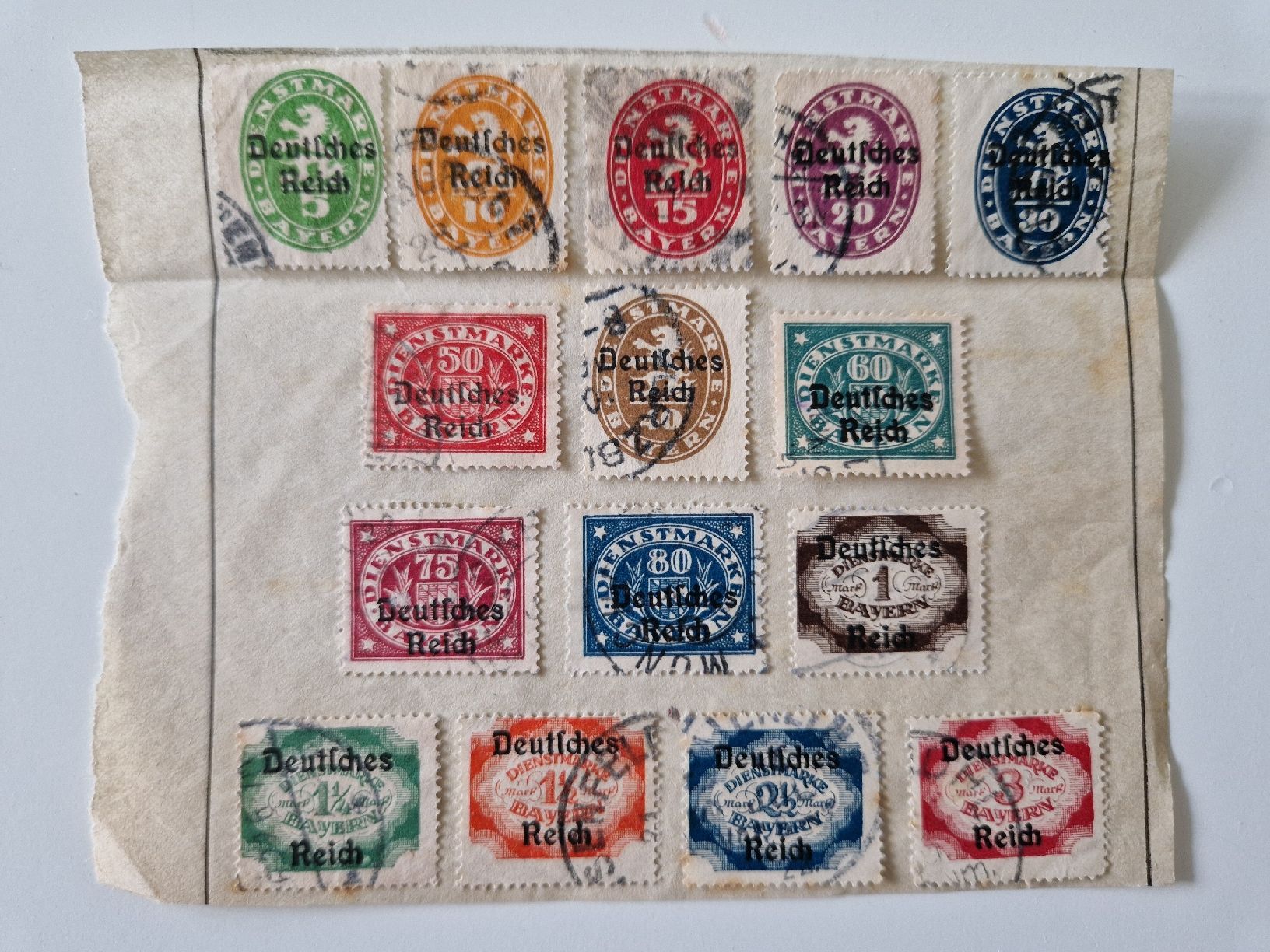 Alle Briefmarken: Deutsches Reich Briefmarken – Gebraucht aus St. Gallen von Enrico_SG