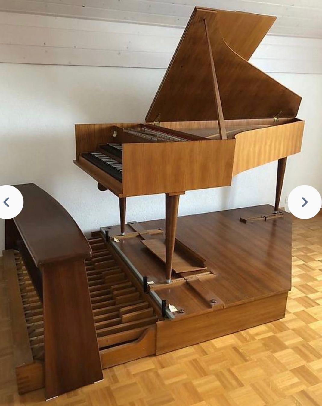 Strumenti musicali: Rare Pedal- Cembalo  -  Sassmann – Usato da Lausanne venduto da carlodellinoci 1