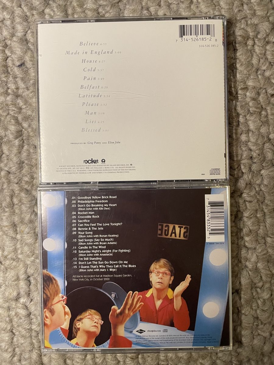 CD: 2x Elton John  – Nuovo (secondo la descrizione) da Reinach AG venduto da trigger7811 1