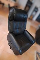 Fauteuil relax électrique noir