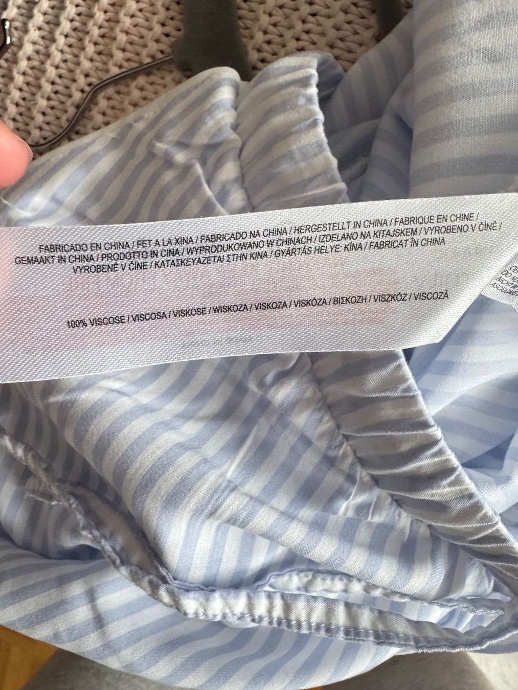 Primark Pantaloni: Pantalon rayé bleu blanc – Nuovo (secondo la descrizione) da Montreux venduto da Iza_81199 5