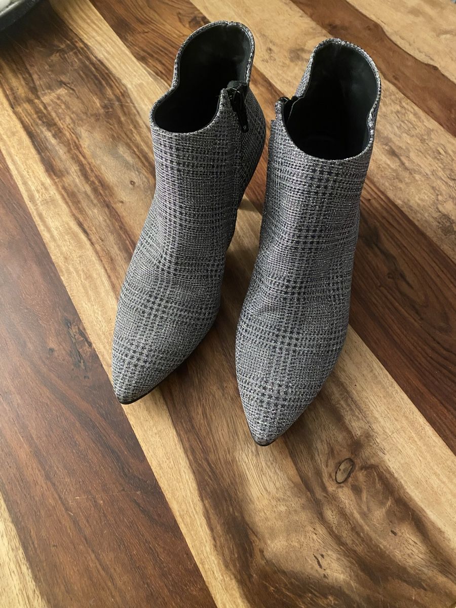 Paul Green Scarpe da donna: Paul Green Stiefelte Silber/ schwarz – Usato da Wädenswil venduto da bwu_npv9