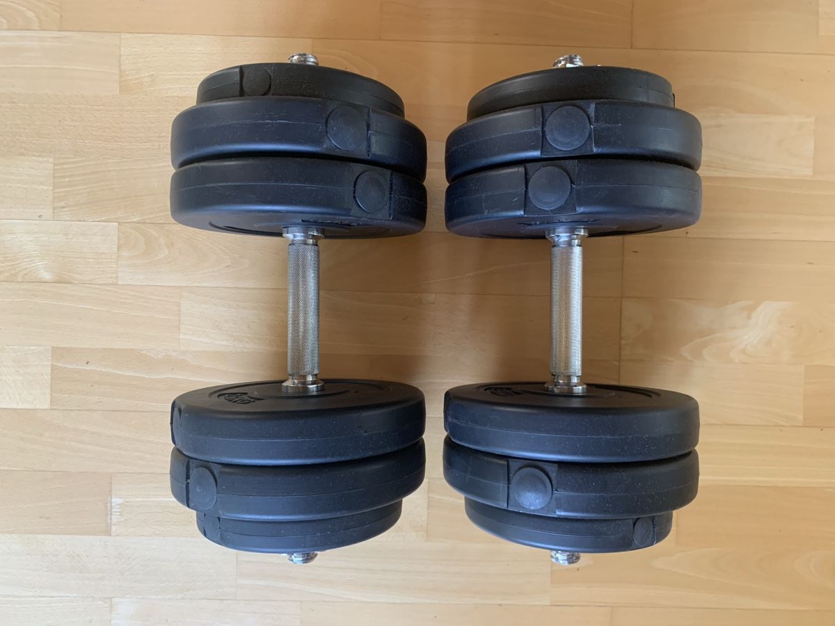 Hanteln & Gewichte: Hanteln 2x 15kg – Gebraucht aus Lengnau BE von Ducati6