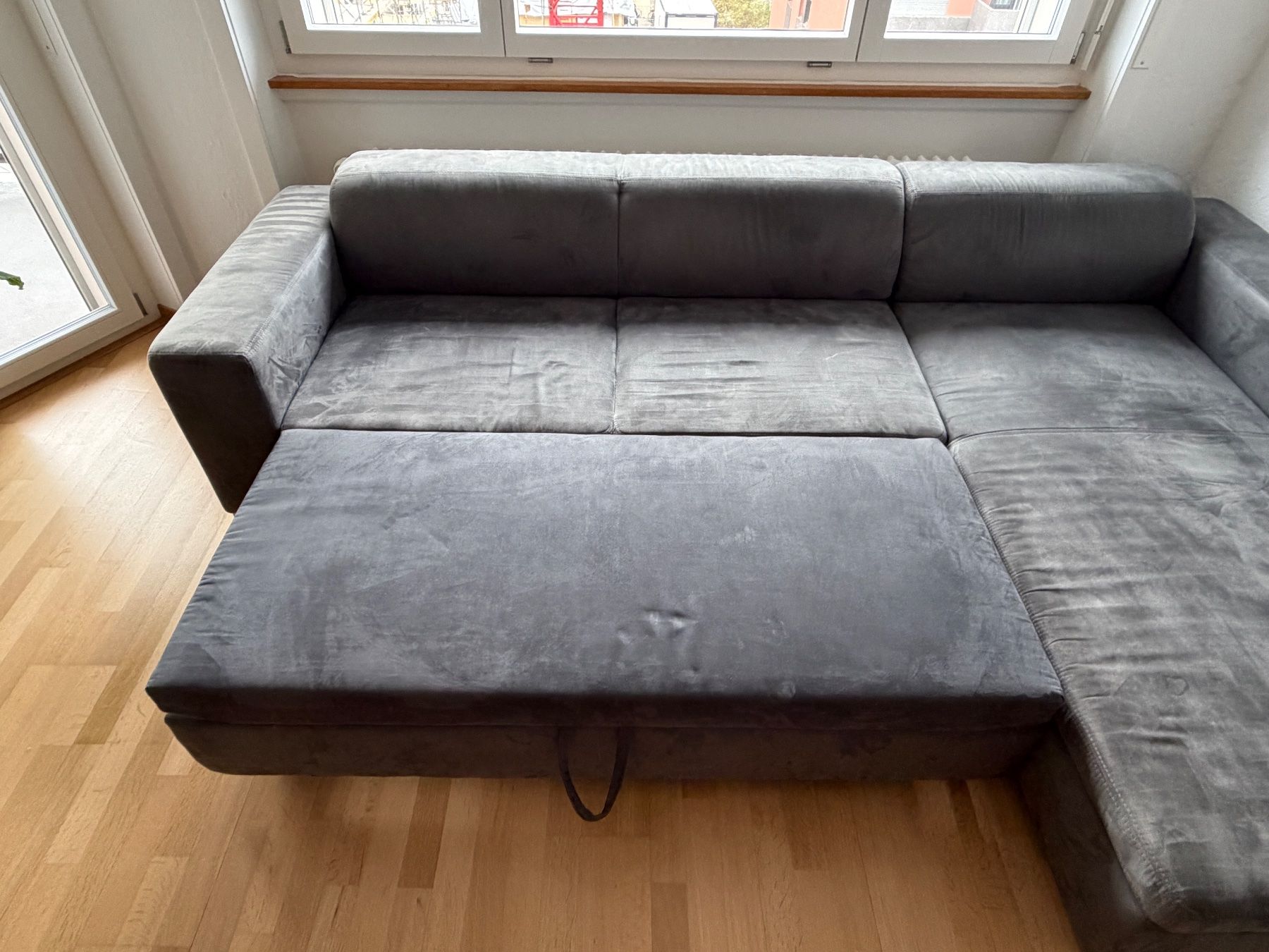 Pfister Divani: Möbelpfister Ecksofa mit Schlafoption – Usato da Bern venduto da pat_nnj2 2