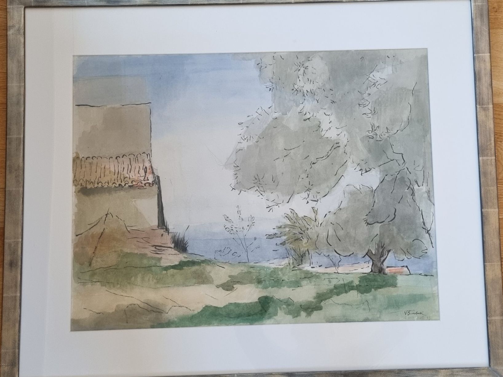 Dipinti: Viktor Surbeck, Schweizer Maler, Aquarell – Nuovo (secondo la descrizione) da Zürich venduto da Reimann3