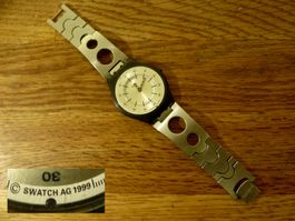 SWATCH JEWELS No 0  943 aus Jahr 1999 läuft Batterie neu