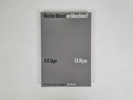 Buch: Druckgraphiken von H.R. Giger, F.A. Wyss