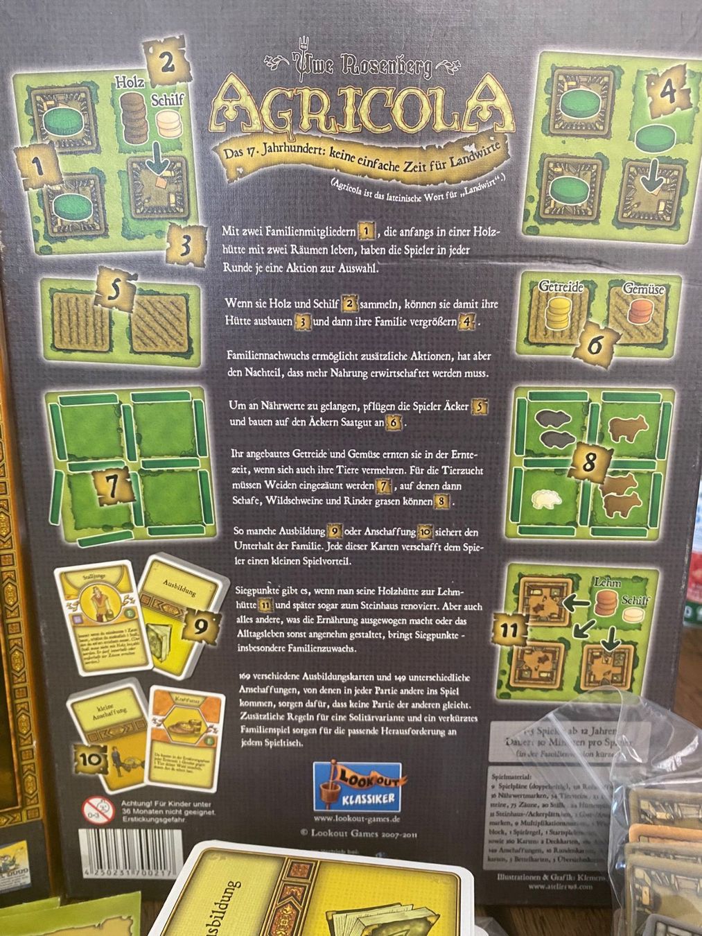 Giochi: Brettspiel: Agricola – Usato da Hedingen venduto da hol_h8wm 2
