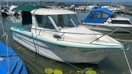 Schönes Motorboot OCQUETEAU 645 Diesel 100PS frisch ab Serv.