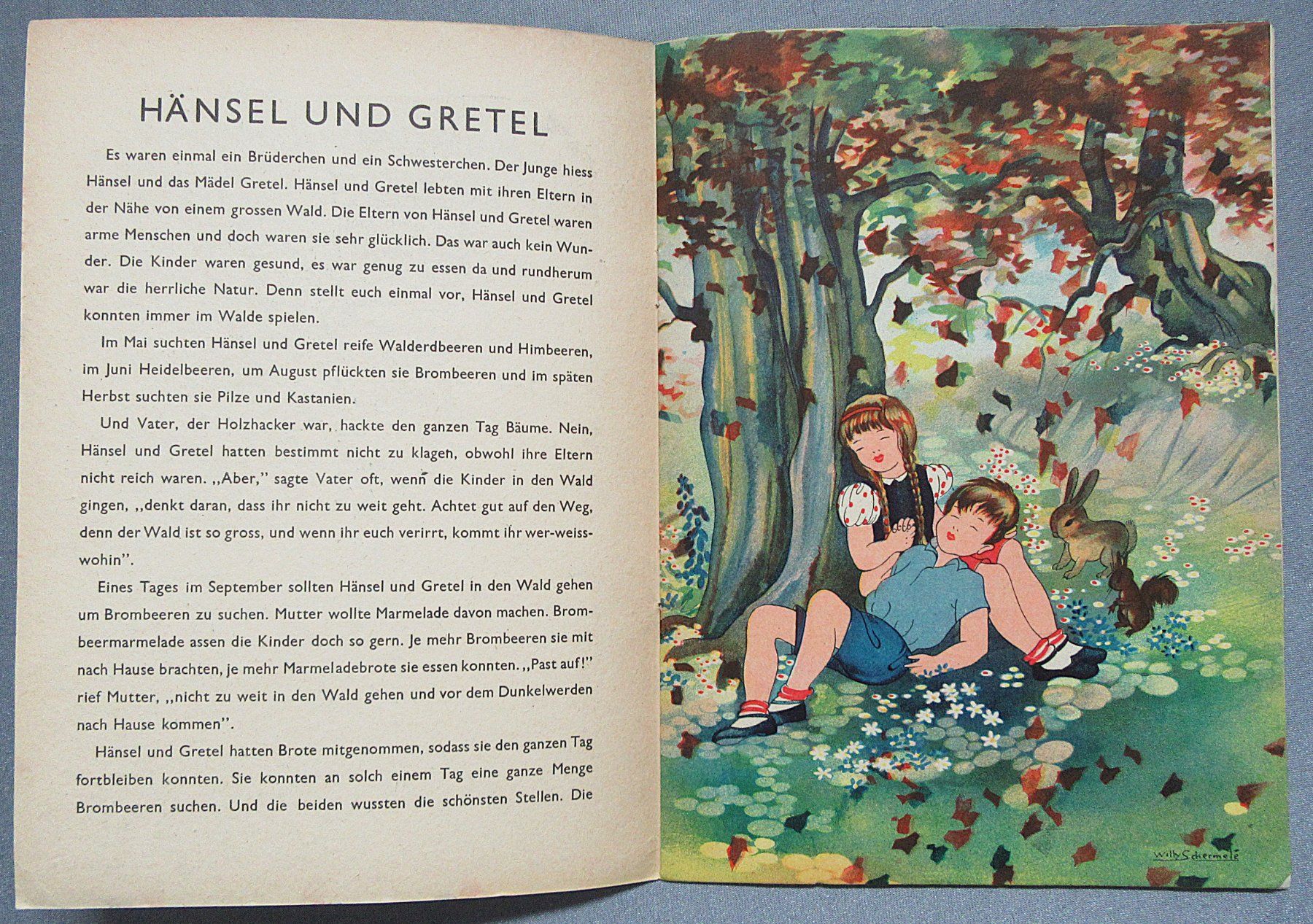 Libri: Hänsel und Gretel - altes Bilderheft – Usato da Auenstein venduto da Padabimbim 1