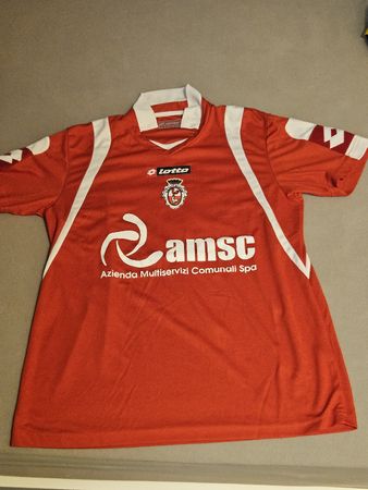 Rotes Fussballtrikot Grösse L - Vintage Style Rarität!