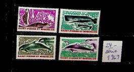 ST PIERRE-ET-MIQUELON TIMBRES NEUFS** 1969. COTE 24 € /JU123
