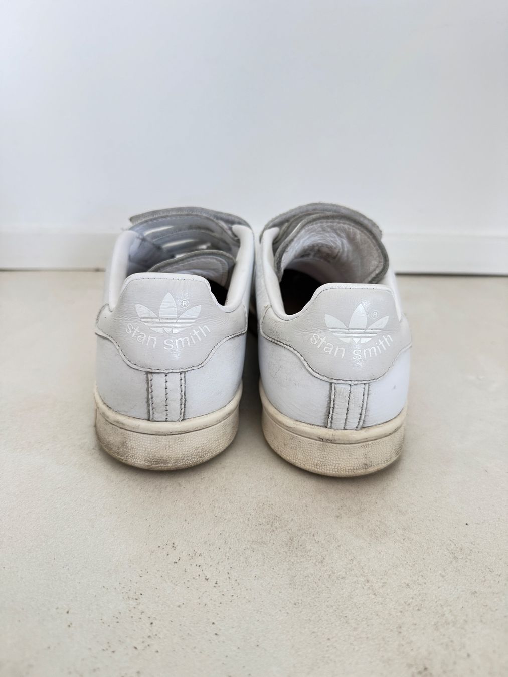 Adidas Damenschuhe: Adidas Stan Smith blanches cuir vintage – Gebraucht aus giffers von sev_c9x9 2