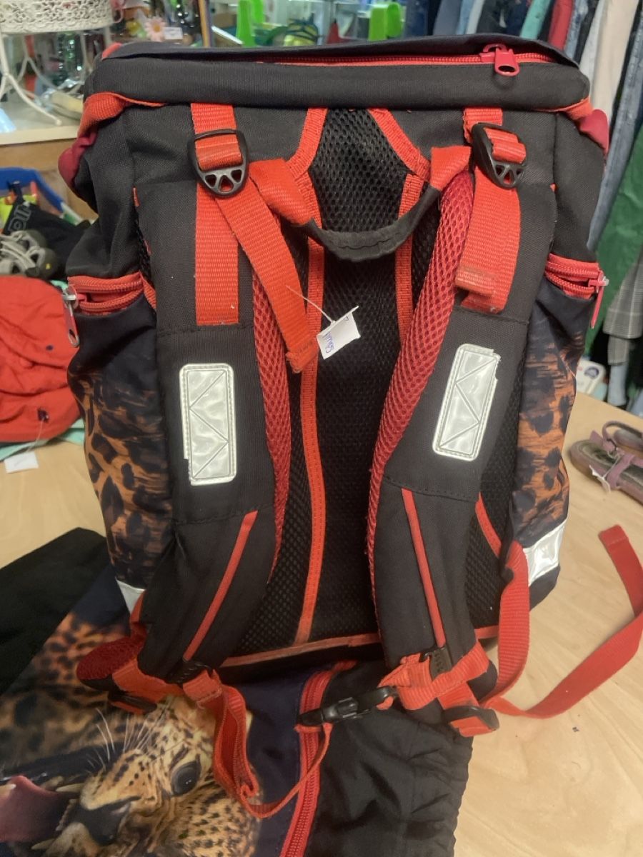 Funki Borse & Zaini: Funki Schulrucksack mit Turnbeutel Leopard  – Usato da Obergerlafingen venduto da cabo4 2