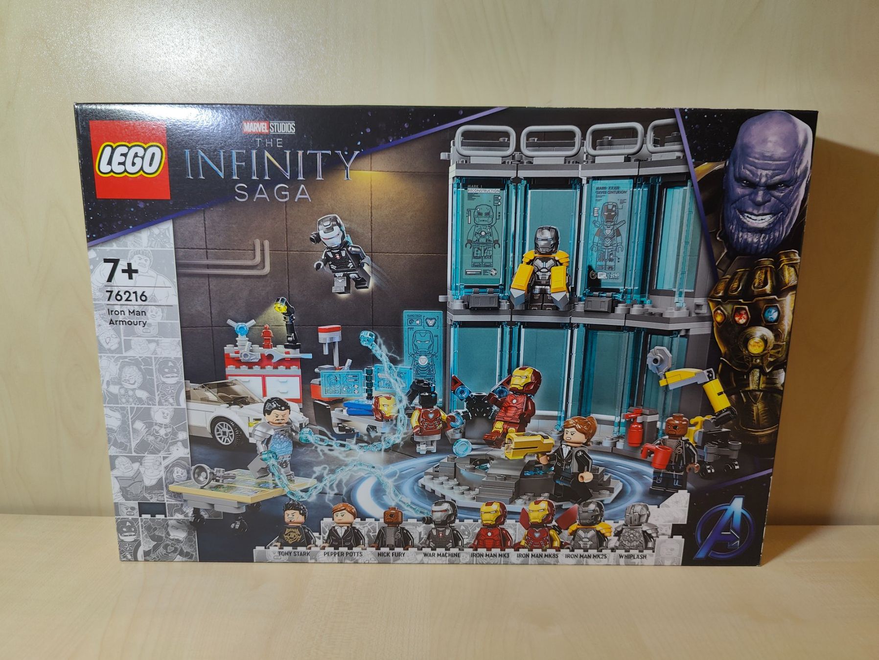 Lego Kit di costruzioni: Lego Super Heroes 76216 Iron Mans Werkstatt – Usato da Sulgen venduto da WhiteWolf3