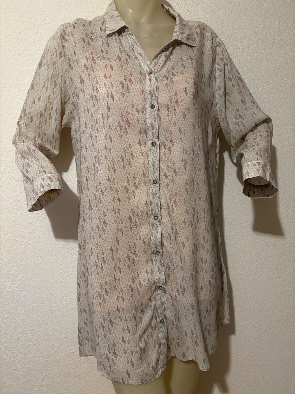 Nile Blusen: NILE Longbluse/ Tunika  grL – Gebraucht aus Niederbipp von fashionfuchs