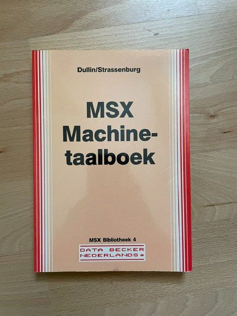 Bücher: Bücher zur MSX-Z80-Assembler-Programmierung (Niederländisch) – Gebraucht aus Pfungen von gilbertfr 3