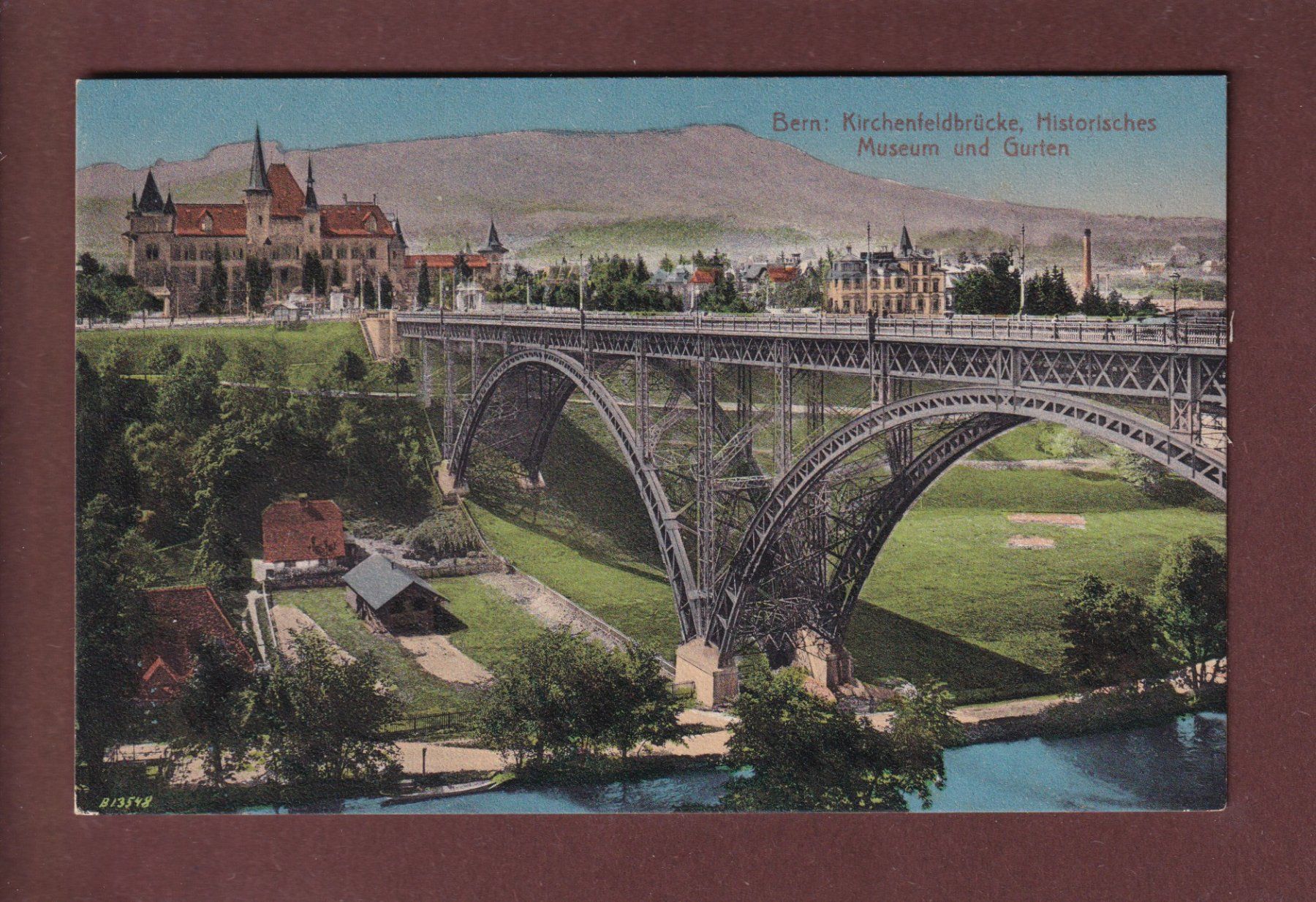 Cartoline postali: BERN - Kirchenfeldbrücke – Usato da Pully venduto da nicecards