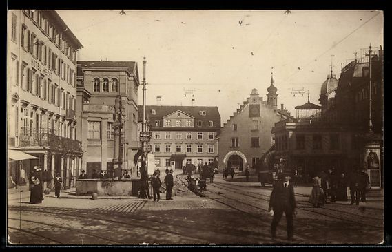 Ansichtskarten: AK St. Gallen, Theaterplatz – Gebraucht aus Berlin von bartko-reher
