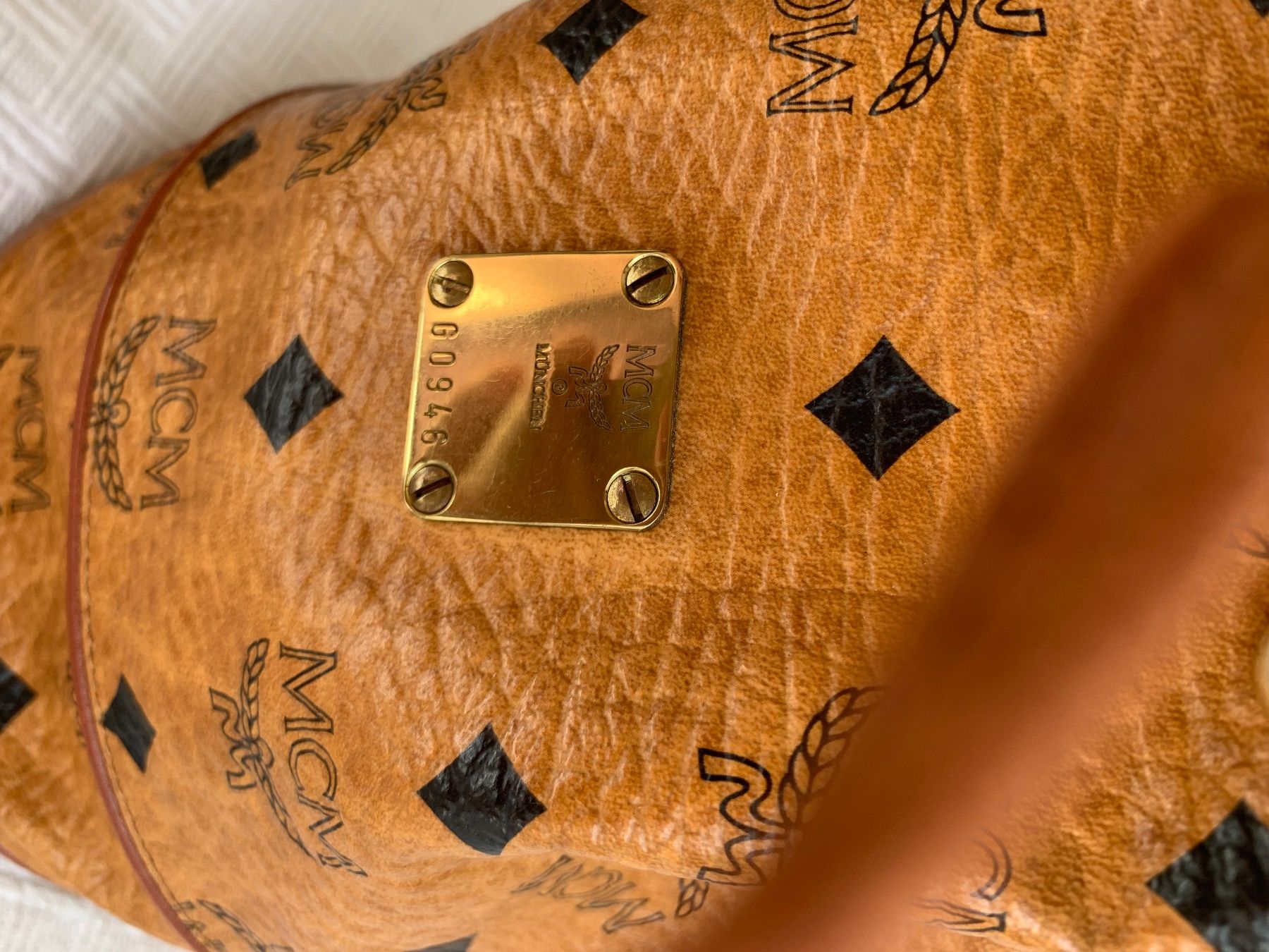Mcm Borse da donna: MCM Beuteltasche Mini Heritage Cognac Canvas – Usato da Zürich venduto da eza97 3