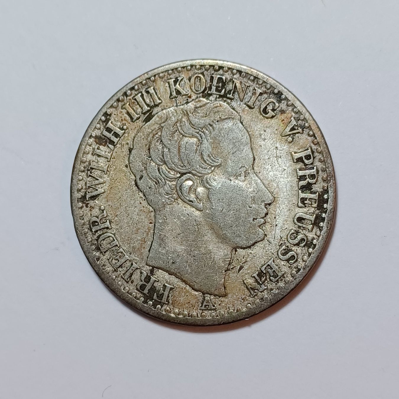 Tutti le monete: 1/6 Taler 1827 Preussen – Usato da Pfäffikon ZH venduto da Welt_Muenzen