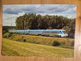 SJ - Suède - train rapide X 2000, 25.7.1991