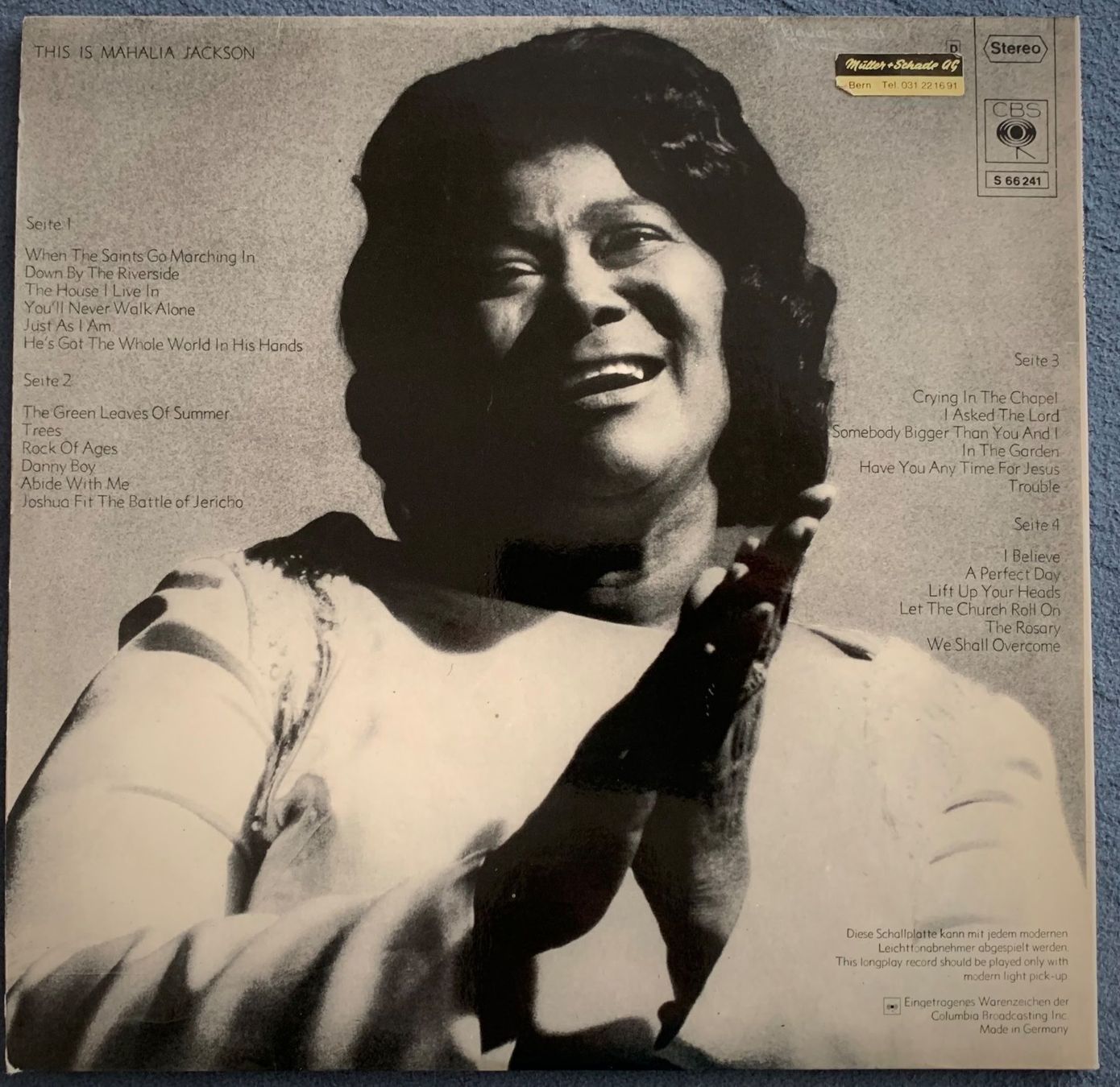 Schallplatten: Mahalia Jackson – Gebraucht aus Spiez von martin-7973 1