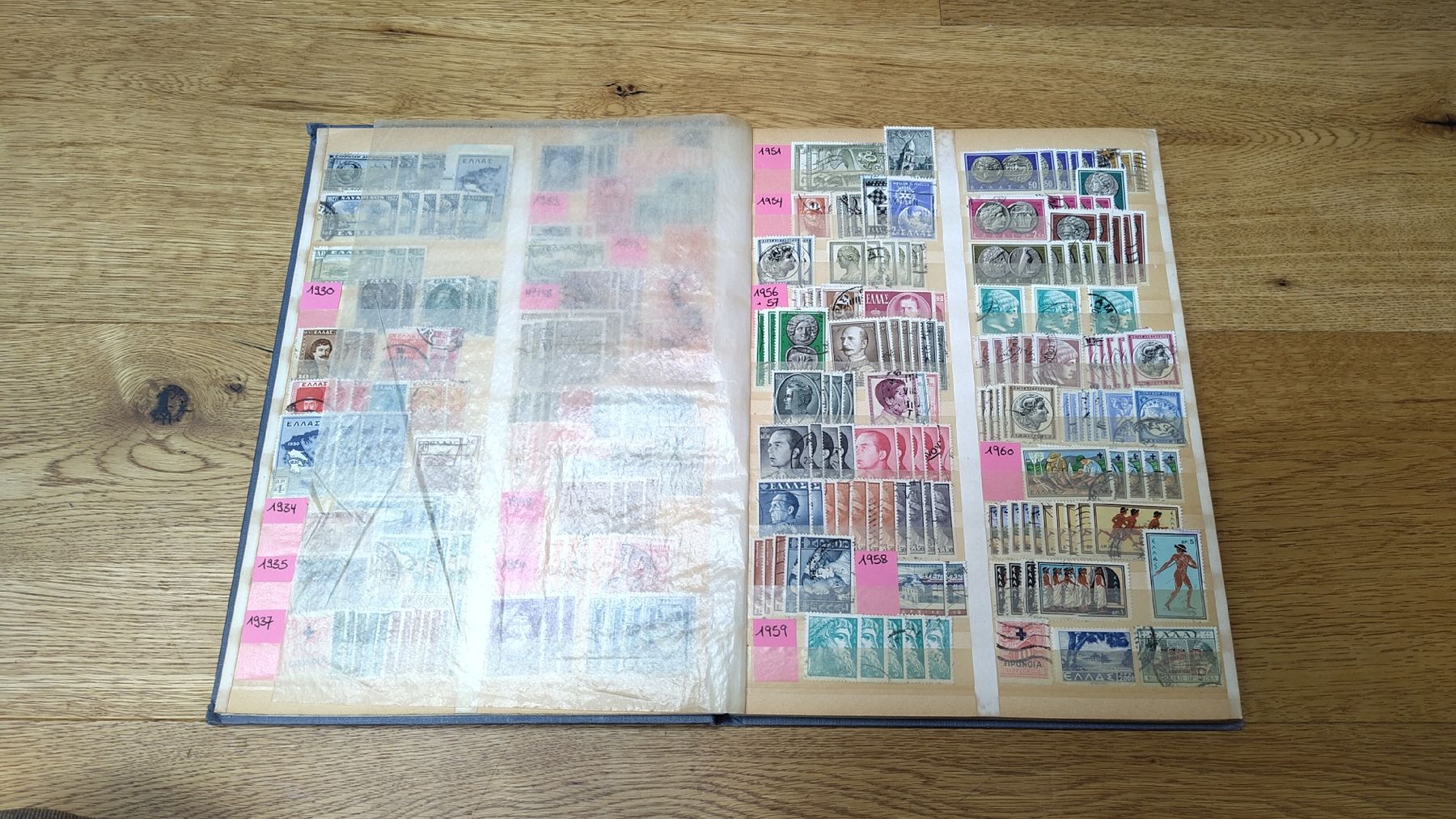Album: Briefmarkensammlung Griechenland 1862-2005 – Usato da Bolligen venduto da PhilHan 1