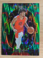 NBA Shaedon Sharpe RC GREEN SHOCK Concourse Select 22/23 🔥
