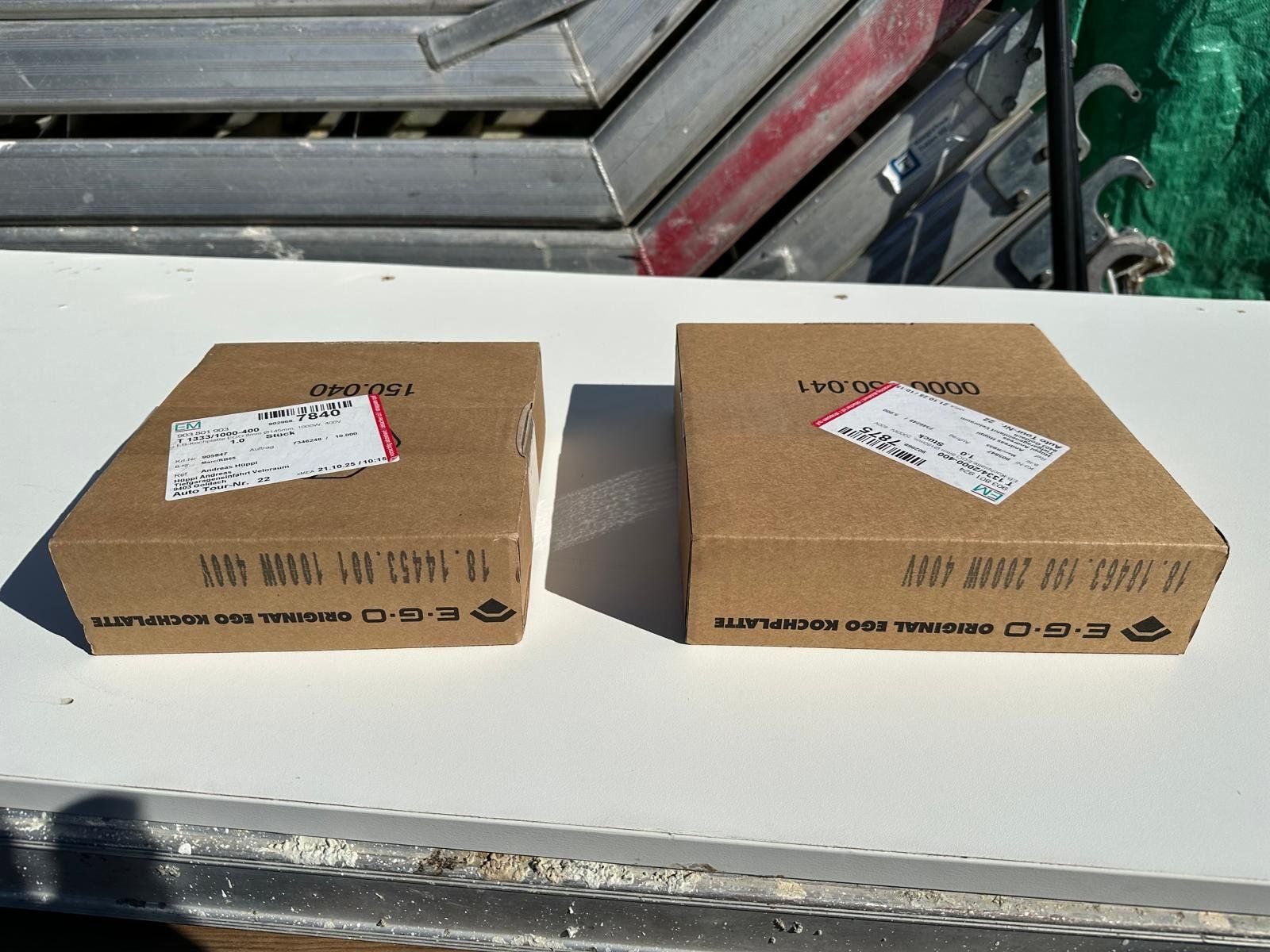 Plateaux: Herdplatte 2X Gussplate – Neuf avec emballage d'origine à Spreitenbach par Space_X 3