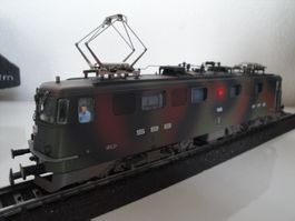 HAG HO. WS , E-Lokomotive SBB Ae 6/6 Camouflage, Swiss Army