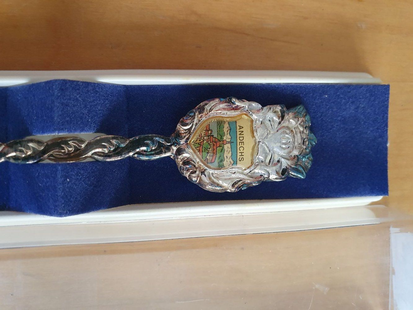 Löffel: 2 Silberlöffel mit dem Wappen von Andechs (D) – Neu (gemäss Beschreibung) aus Steffisburg von chloeisli 2