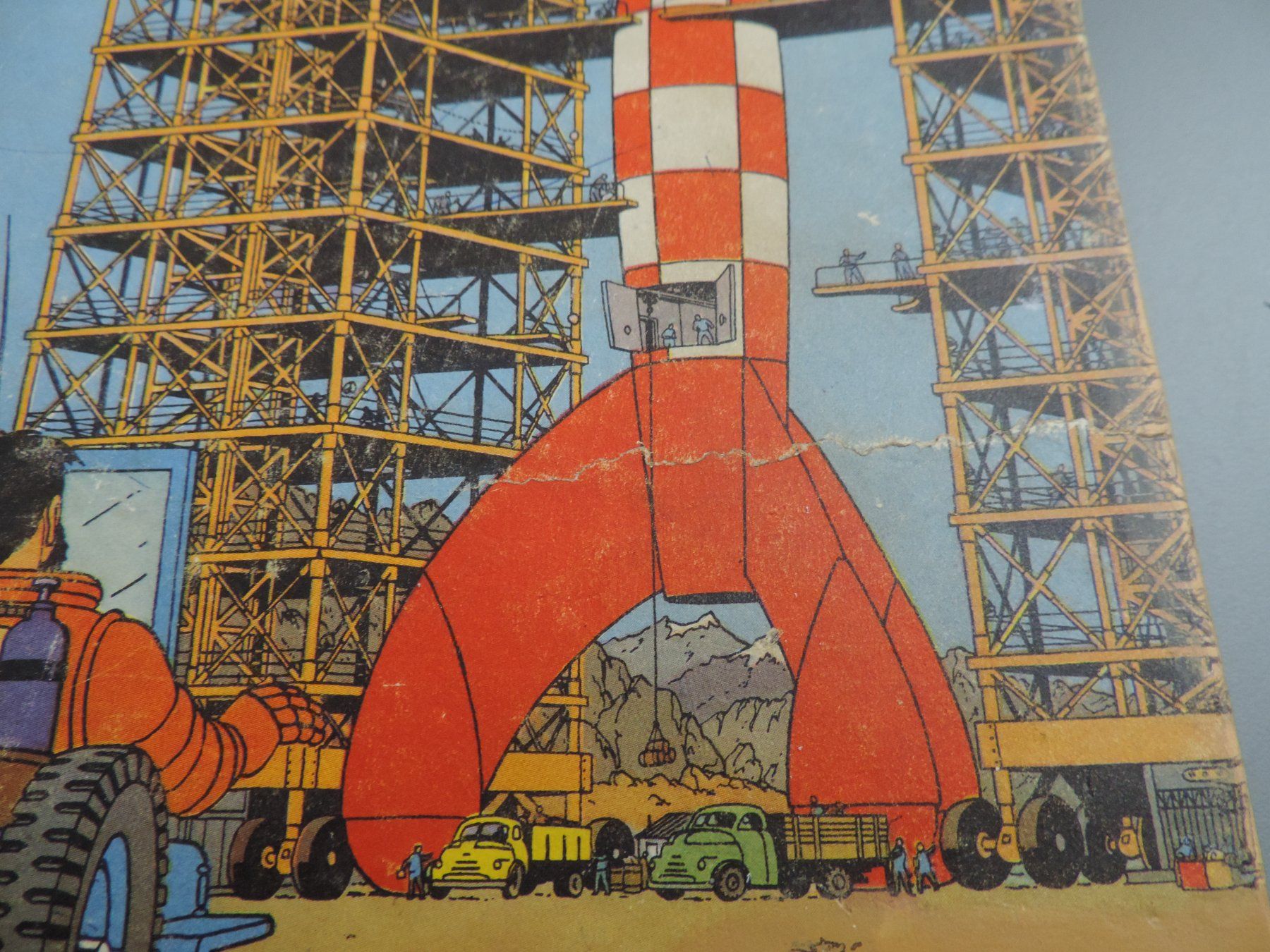 Fumetti: TINTIN  EO Belge 1953 Objectif Lune – Usato da Remetschwil venduto da shalpe 1