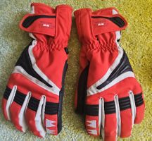 Seven Summits Skihandschuhe Rot Schwarz Weiss Gr. S unisex